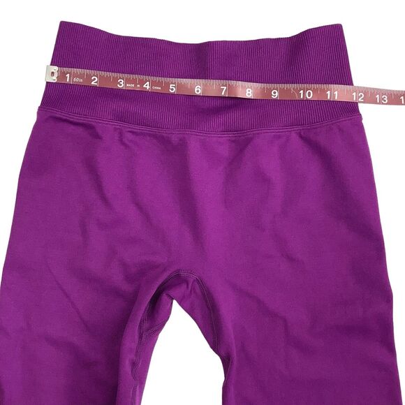 Victoria’s Secret PINK Active Mid Waist Full Length Legging Women's S Fuchsia - Picture 8 of 13